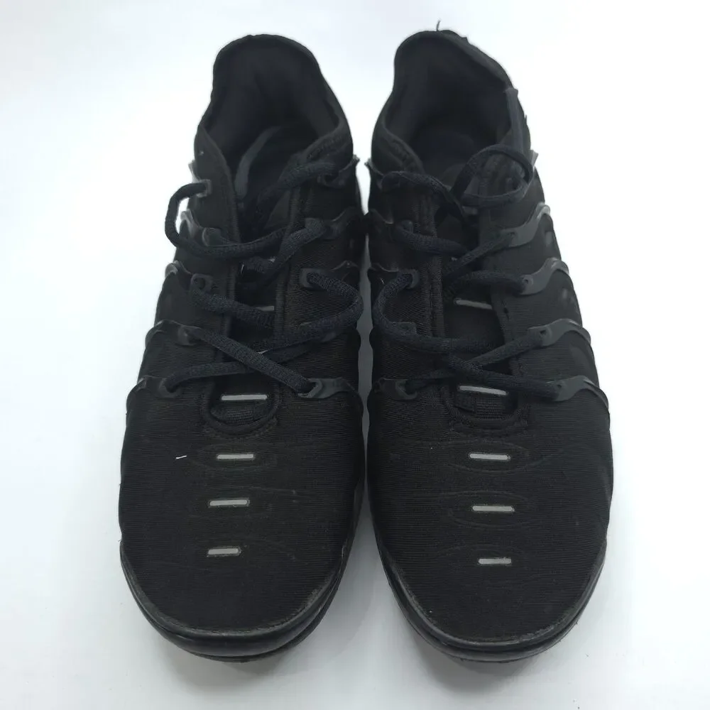 Nike Air VaporMax Plus Triple Black Womens Running Shoes 924453-004 Size 7.5